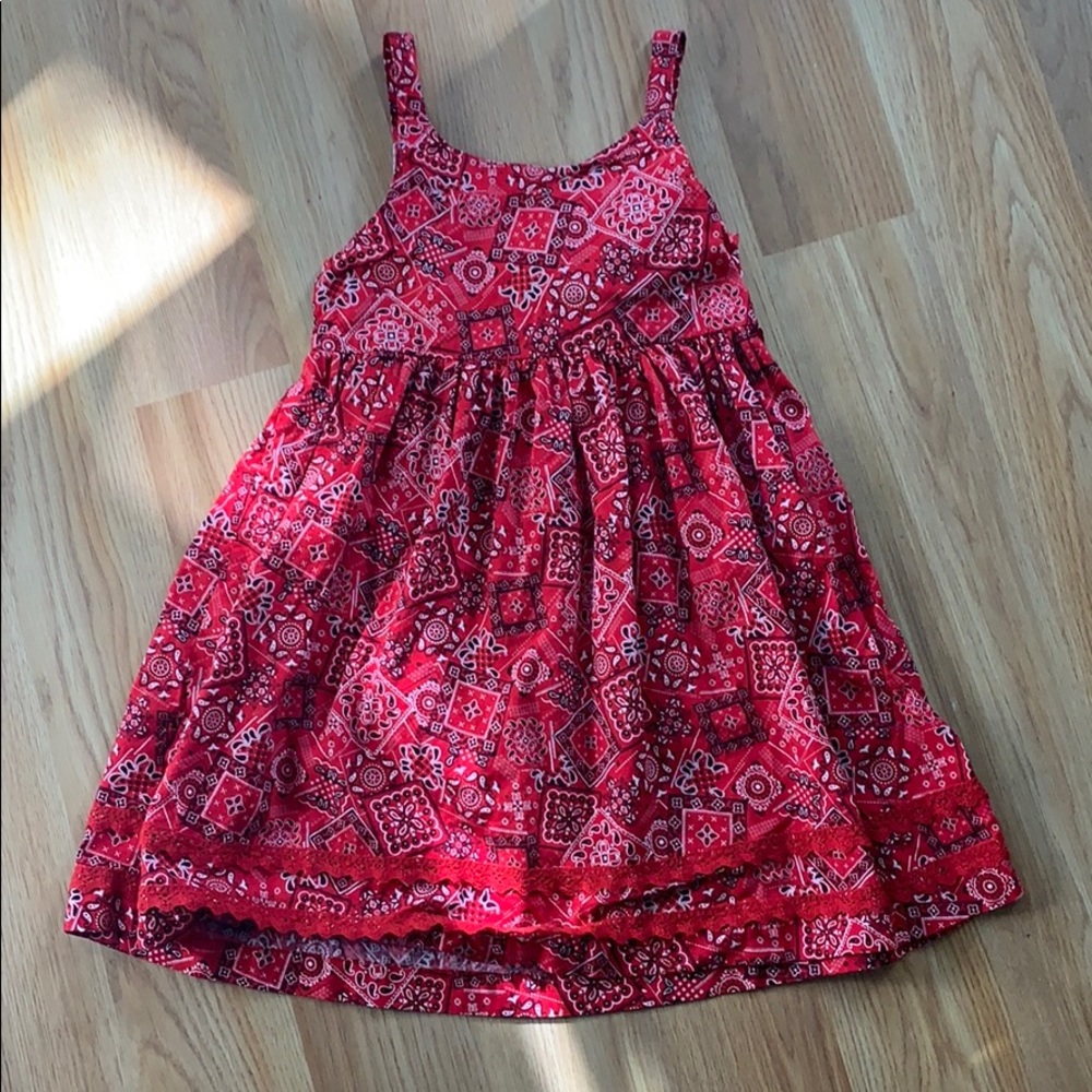 Paisley Print Dress